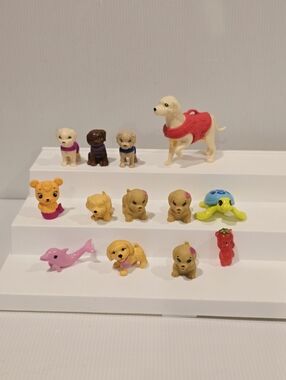 Barbie Doll Swimming Pets Set